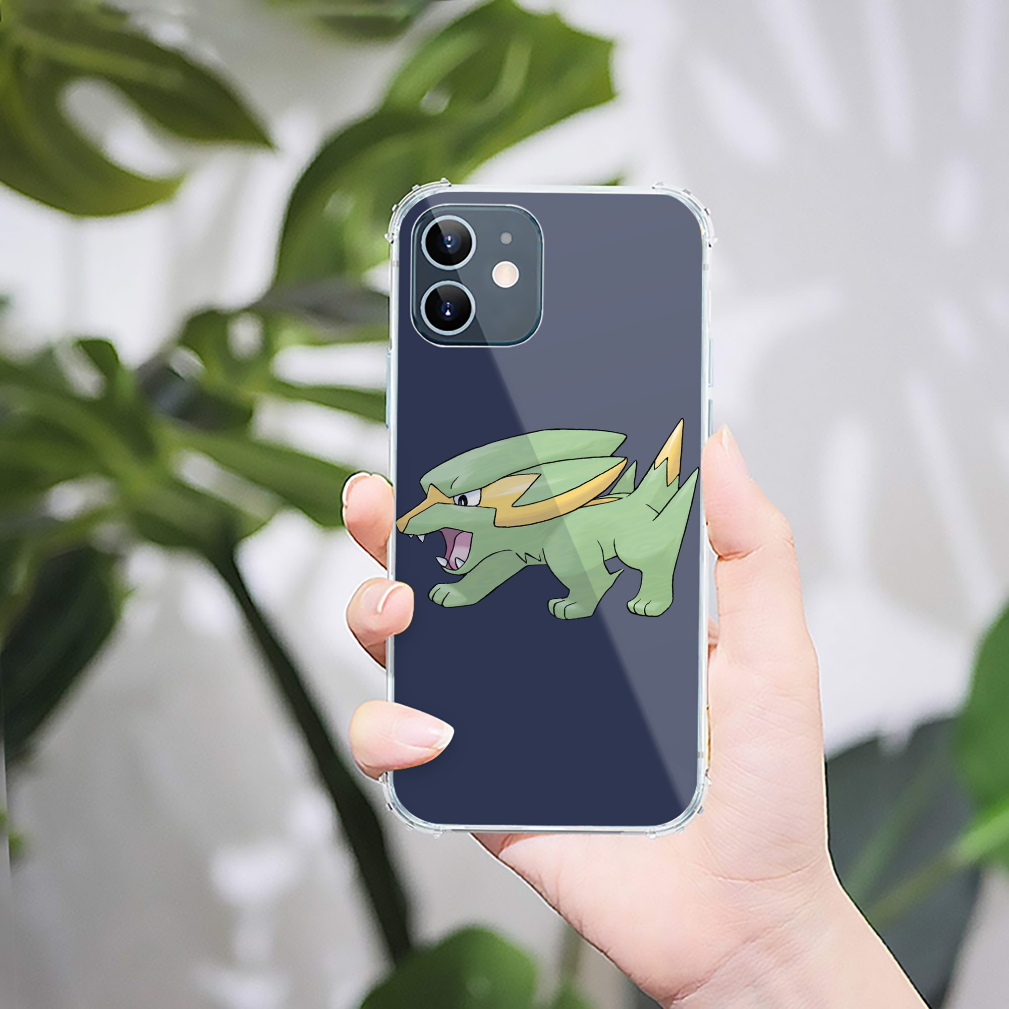 （画像用） ポケットモンスター Pokémon 【iPhone 12シリーズ対応】透明スマホケース（クリアソフトケース）